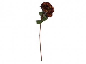 AK.JZ0012 - Vitale Ortance Brown Yapay iek 20*83*15 cm